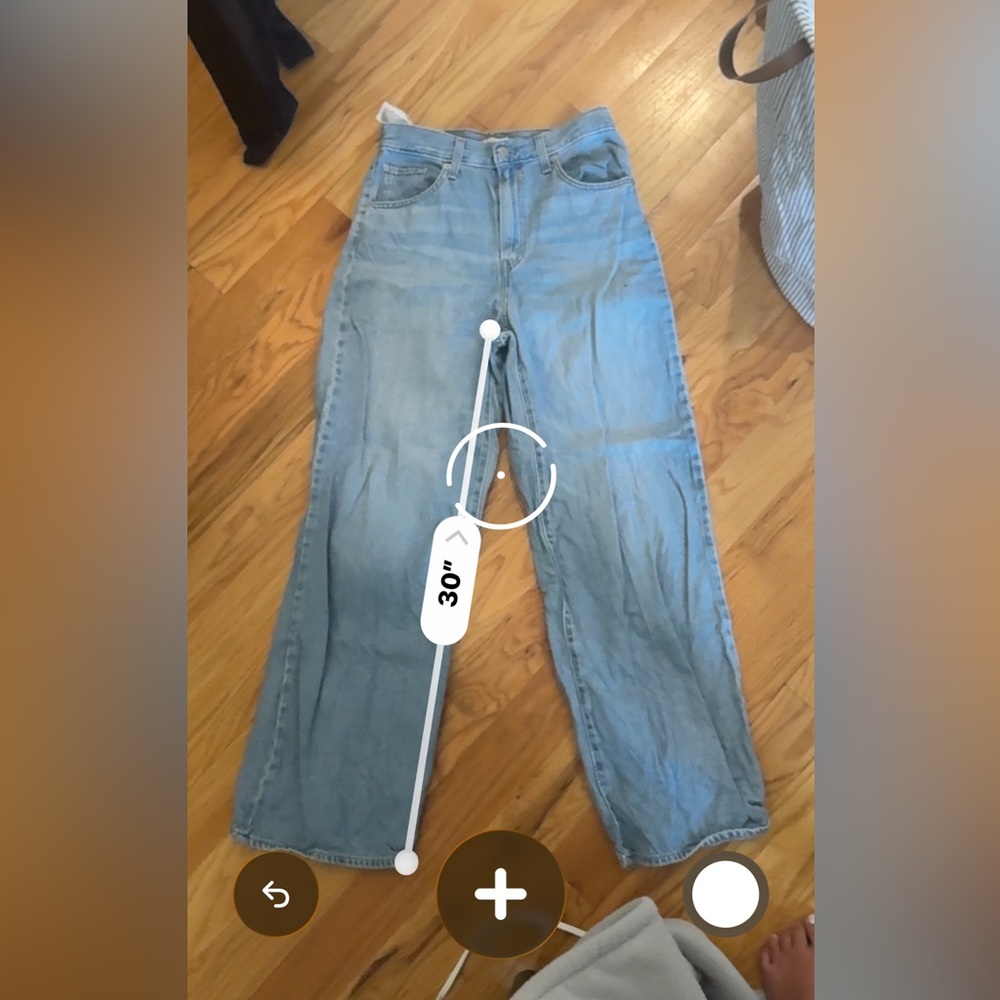 LEVIS CINCH BAGGY JEANS - Picture 5 of 5